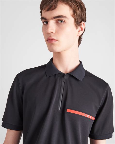 prada women's polo shirt|prada men's t shirts clearance.